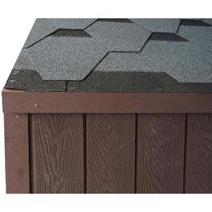 Produktbild für Müllcontainerbox Mendler HWC-J29, 213 x 172 x 160 cm