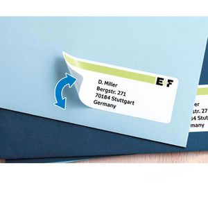 Produktbild für Adressetiketten Herma 5074, weiß