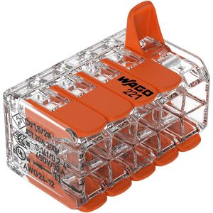 Produktbild für Verbindungsklemme Wago Compact, 221-420, 10 Leiter