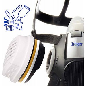 Produktbild für Atemschutzfilter Dräger Bajonett Kombifilter