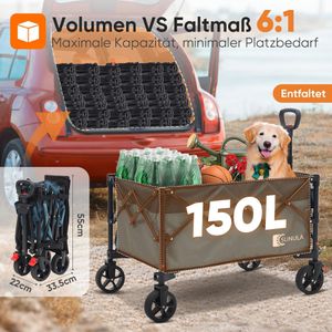 Produktbild für Bollerwagen Sekey Sunula FW226, faltbar