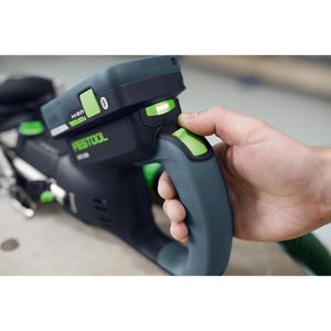 Produktbild für Flachdübelfräse Festool DOMINO DFC 500 E-Basic, 578120, Akku