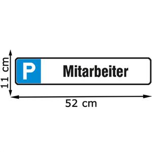Produktbild für Parkplatzschild SafetyMarking aus Aluminium
