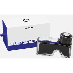 Produktbild für Tintenfass Montblanc 128195 Permanent Blue