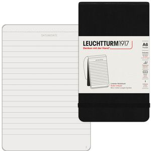 Produktbild für Notizblock Leuchtturm1917 schwarz, 327986, A6