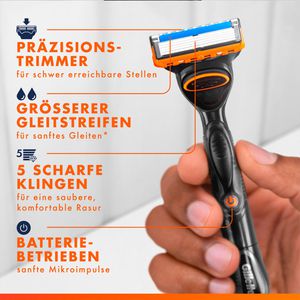 Produktbild für Nassrasierer Gillette Fusion5 Power, Batteriebetrieb
