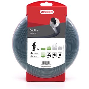 Produktbild für Trimmerfaden Oregon Duoline 106501E, rund