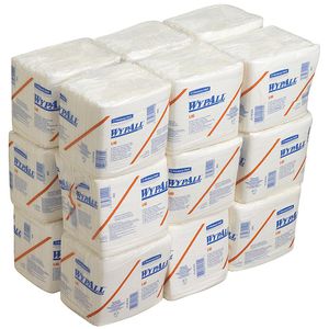 Produktbild für Einwegtücher Wypall L40, 7471 viertelgefaltet weiß