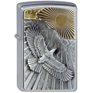 Feuerzeug Zippo Eagle Sun-Fly Emblem