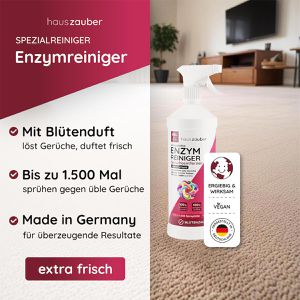 Produktbild für Enzymreiniger Hauszauber Geruchsentferner, Blütenfrische