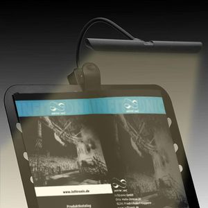 Produktbild für Leselampe Infitronic IN18LEDNL, mit Klemme