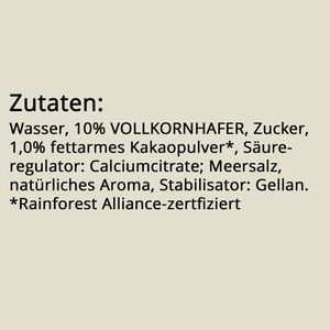 Produktbild für Haferdrink Edeka aus europäischem Hafer, No Milk Schoko