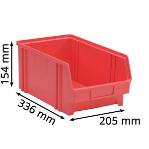 Produktbild für Sichtlagerkasten Hünersdorff 654100, Größe 4
