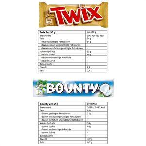 Produktbild für Schokoriegel Snackbox Mars-Chocolate Topseller