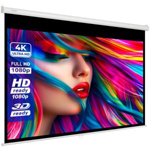 Produktbild für Beamer-Leinwand ESMART Economy EXR Rollo