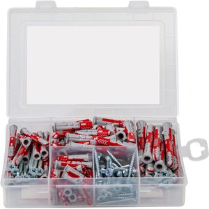 Produktbild für Schrauben-Dübel-Set Fischer 540299, MeisterBox Altbau