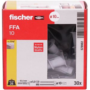 Produktbild für Dübel Fischer 578982 FFA 10, Porenbetondübel