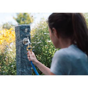 Produktbild für Hahnverbinder GEKA 02.1213, aus Messing, DVGW-zertifiziert