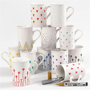 Produktbild für Porzellanstifte Creativ-Company 31334 Glasmalstift