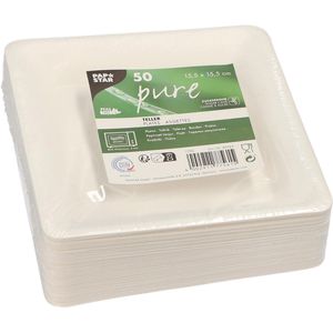 Produktbild für Einwegteller Papstar 89743 pure, Zuckerrohr