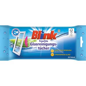 Reinigungstücher Blink Glasreinigungstücher, feucht