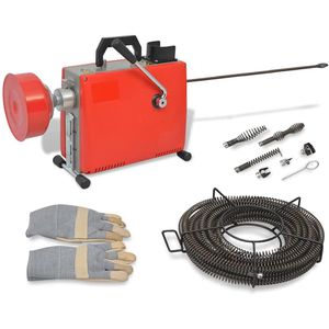 Rohrreinigungsmaschine vidaXL 250W, 141881