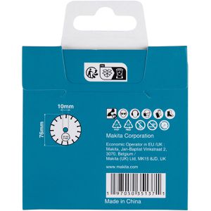 Produktbild für Trennscheibe Makita D-78374, universal, Bohrungs-Ø 10 mm