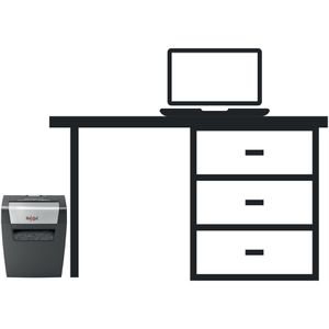 Produktbild für Aktenvernichter Rexel 2104569EU Momentum X406, schwarz