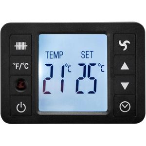 Produktbild für Konvektorheizung Trotec Design TCH 2311 E, schwarz