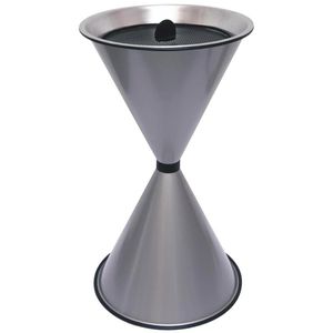 Produktbild für Aschenbecher SZ-Metall Diabola, 29713-S, silber, Outdoor