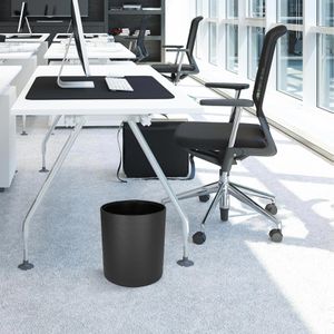 Produktbild für Papierkorb Läufer 36436 Scala, schwarz