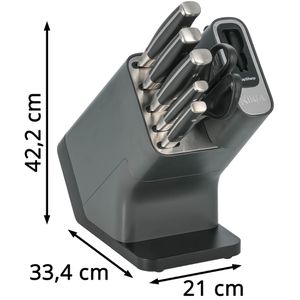 Produktbild für Messerset Ninja Foodi Stay Sharp, mit Messerblock und Schärfer