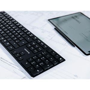 Produktbild für Tastatur CHERRY KW X ULP Slim G8U-27000LTBDE-2