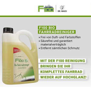 Produktbild für Fahrradreiniger Dr.Wack 2874, F100 Bio