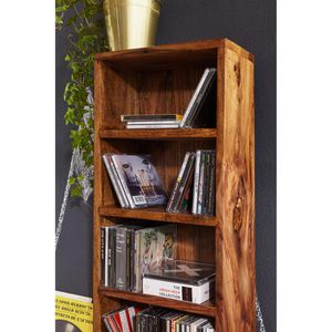 Produktbild für CD-Regal Wohnling Mumbai, WL1.763, sheesham