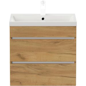 Produktbild für Waschtisch Posseik Fellini 60, hängend, eiche gold