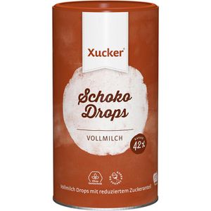 Xucker Schokodrops Vollmilch, 42% Kakao, 750g
