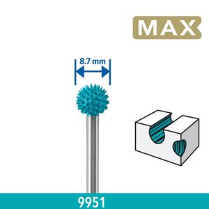 Produktbild für Fräser Dremel Max Power Carving Kugelfräser, 3,2mm