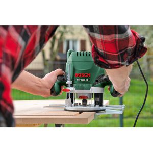 Produktbild für Oberfräse Bosch POF 1200 AE, 060326A100, Netzbetrieb, 1200 W