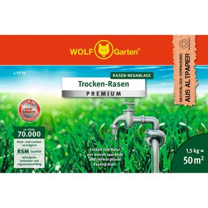 Produktbild für Rasensamen Wolf-Garten L-TP 50 Trocken-Rasen
