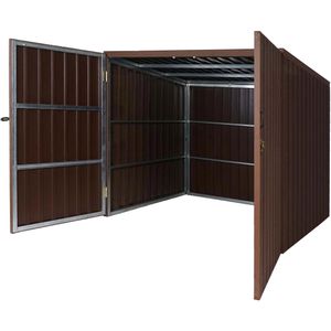 Produktbild für Müllcontainerbox Mendler HWC-J29, 213 x 172 x 160 cm