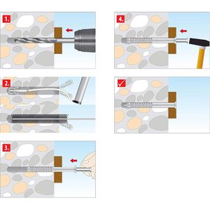 Produktbild für Dübel Tox 017102551, Attack KB 6/35