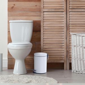 Produktbild für Mülleimer Zeller 18208, weiß