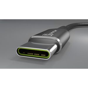 Produktbild für Ladekabel smrter Speedy100, anthrazit, 1m