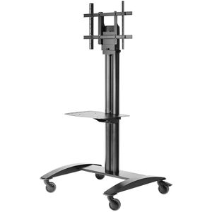 Produktbild für TV-Ständer Peerless-AV SR575M, Ablage &amp; Rollen, schwarz,Metall