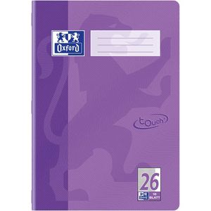 Produktbild für Schulheft Oxford Touch 400104442, ab 5. Klasse, A4