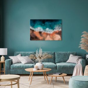 Produktbild für Wandbild Artgeist Wellen im Sand