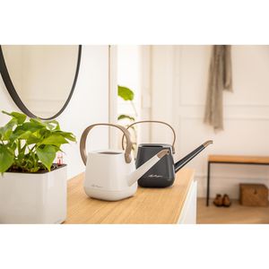 Produktbild für Gießkanne Lechuza YULA, weiß / taupe matt