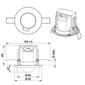 Produktbild für Bewegungsmelder B.E.G. Luxomat PD3N-1C-DE Micro
