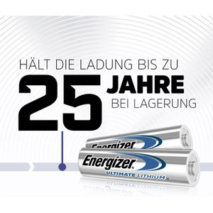 Produktbild für Batterien Energizer Ultimate L91 Lithium